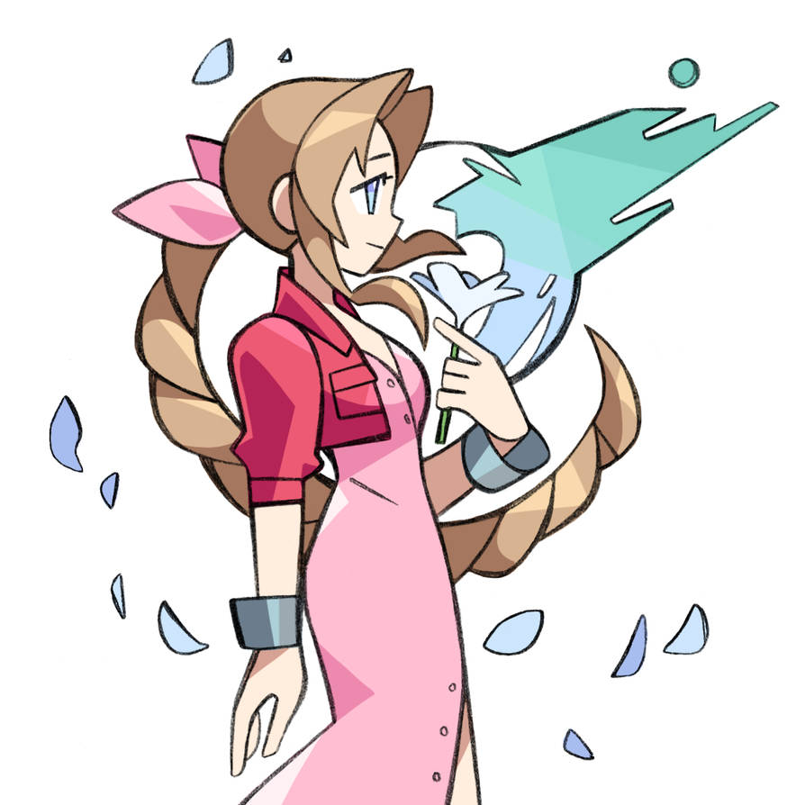 aerith by starrymarii on DeviantArt