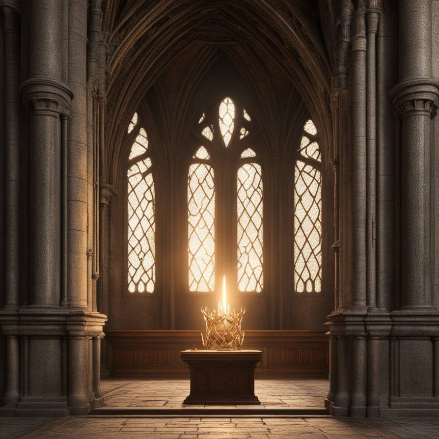 Cathed Visualize a hidden chamber under a medieval cathed by kaSiraNi on ...