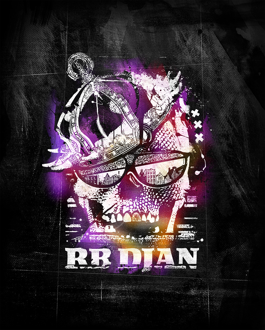 RB Djan Skull Artwork