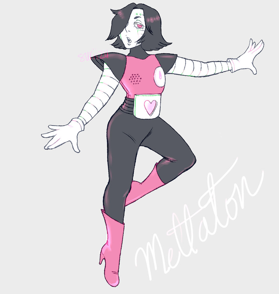 Mettaton poses dramatically~! by suriizu on DeviantArt
