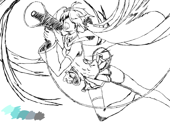 Sketch Hatsune Miku