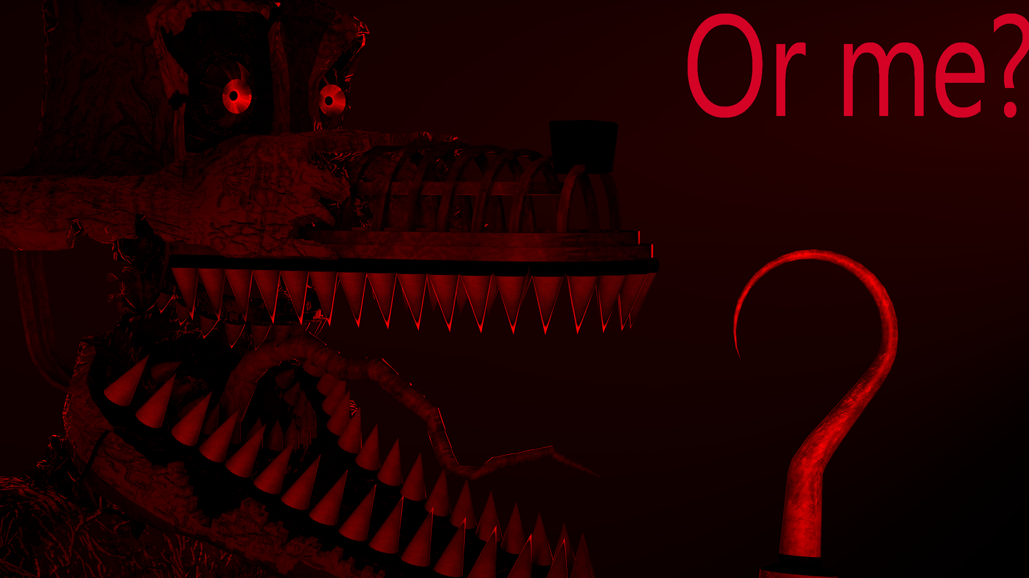 FNaF 4 Nightmare Freddy Teaser Remake by Puppetio on DeviantArt