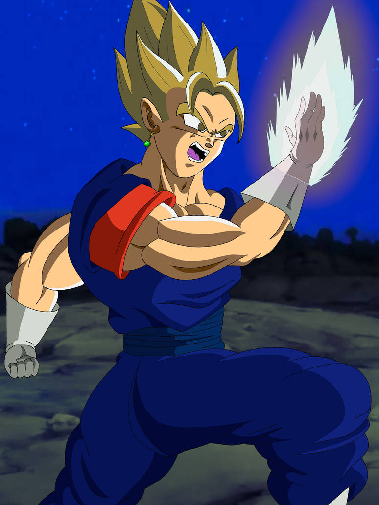 What If? Vegito never had to go Blue by BPIfejikaArts on DeviantArt