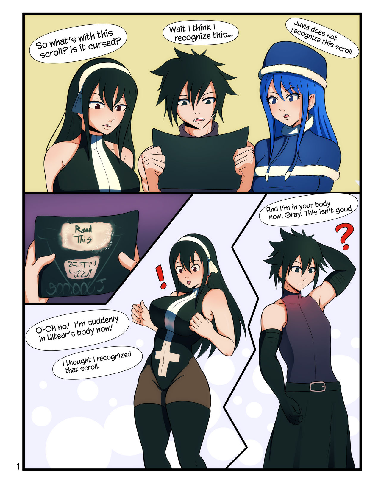 BODY SWAP COMIC 133 PART 1 By Thenineshow On DeviantArt body-swap-comic-133-part-1-by-thenineshow-on-deviantart