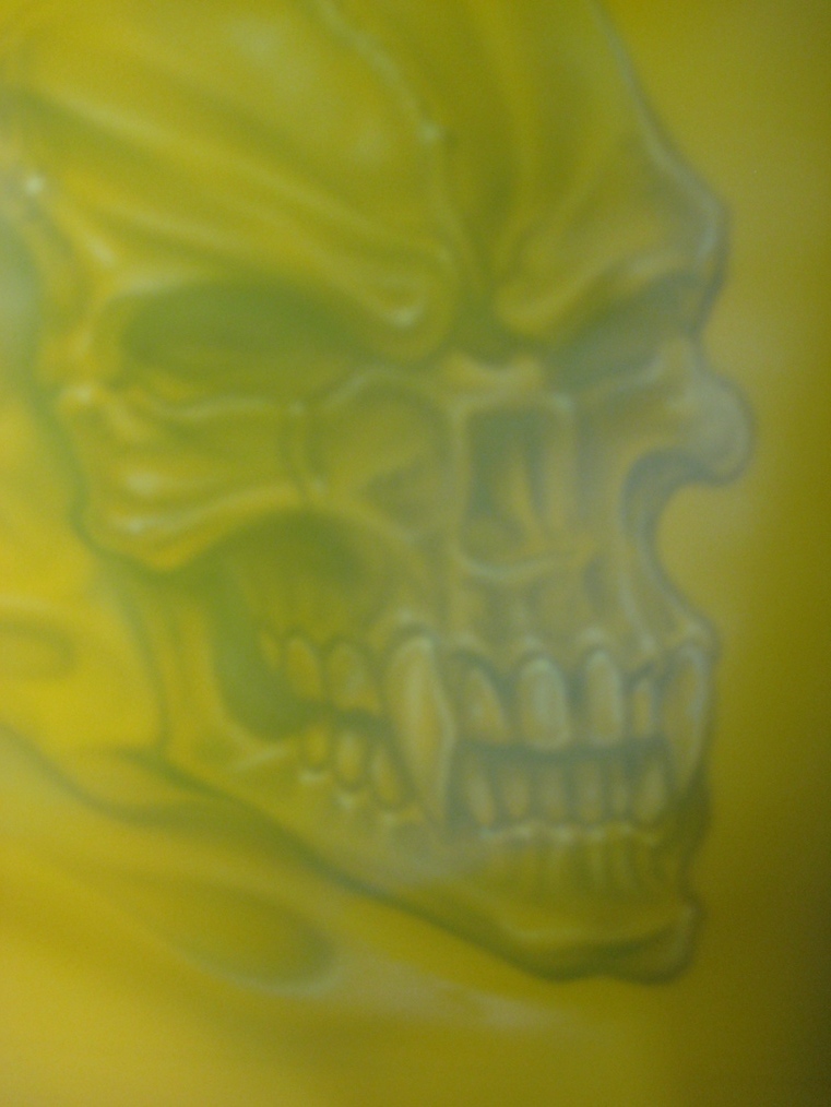 Ghosted skulls on vette 3