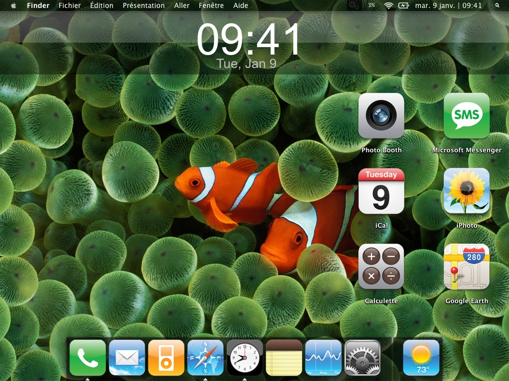 iPhone Mac OS X