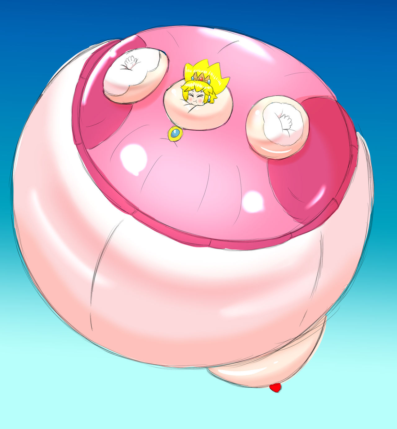 Mirio Inflation peach inflation by Lle5713 on DeviantArt