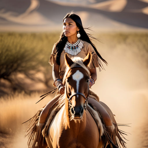 Native Girl Rodeo Native American Girl riding her Horse by FantasyStar125 on DeviantArt