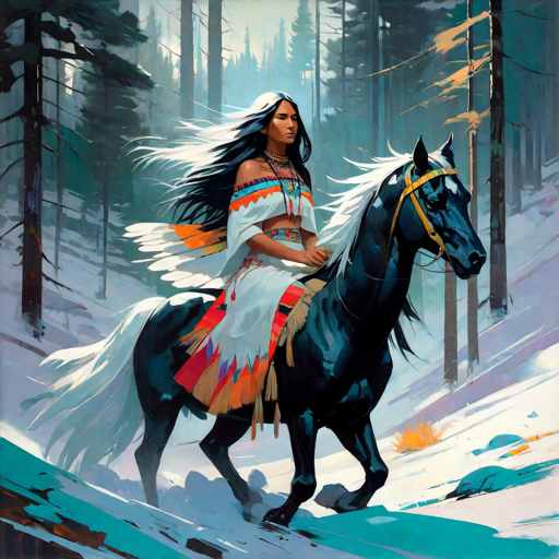 American girl top black horse