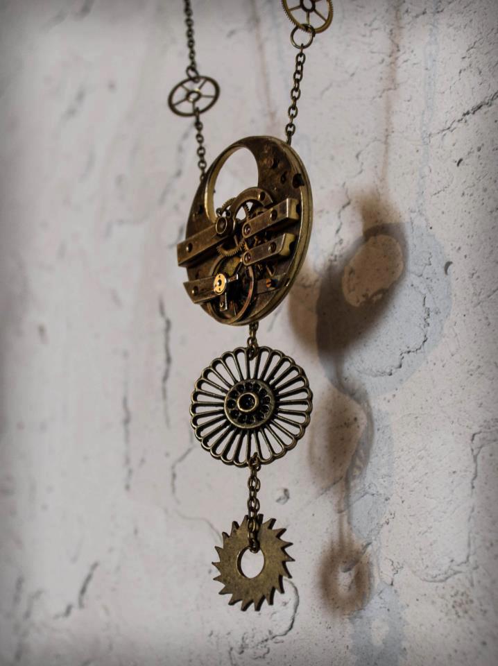 Steampunk Necklace - [Collier Steampunk]