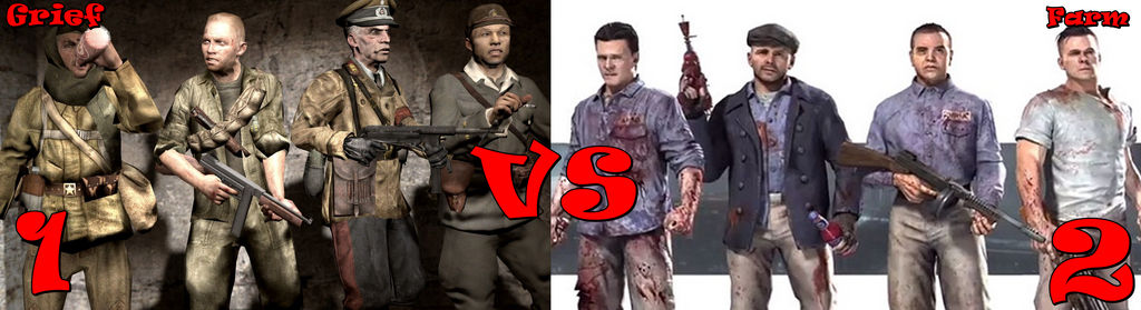 Grief Farm Black Ops 1 Zombies Vs Mob Of The Dead By Gabrielle3richtofen On Deviantart