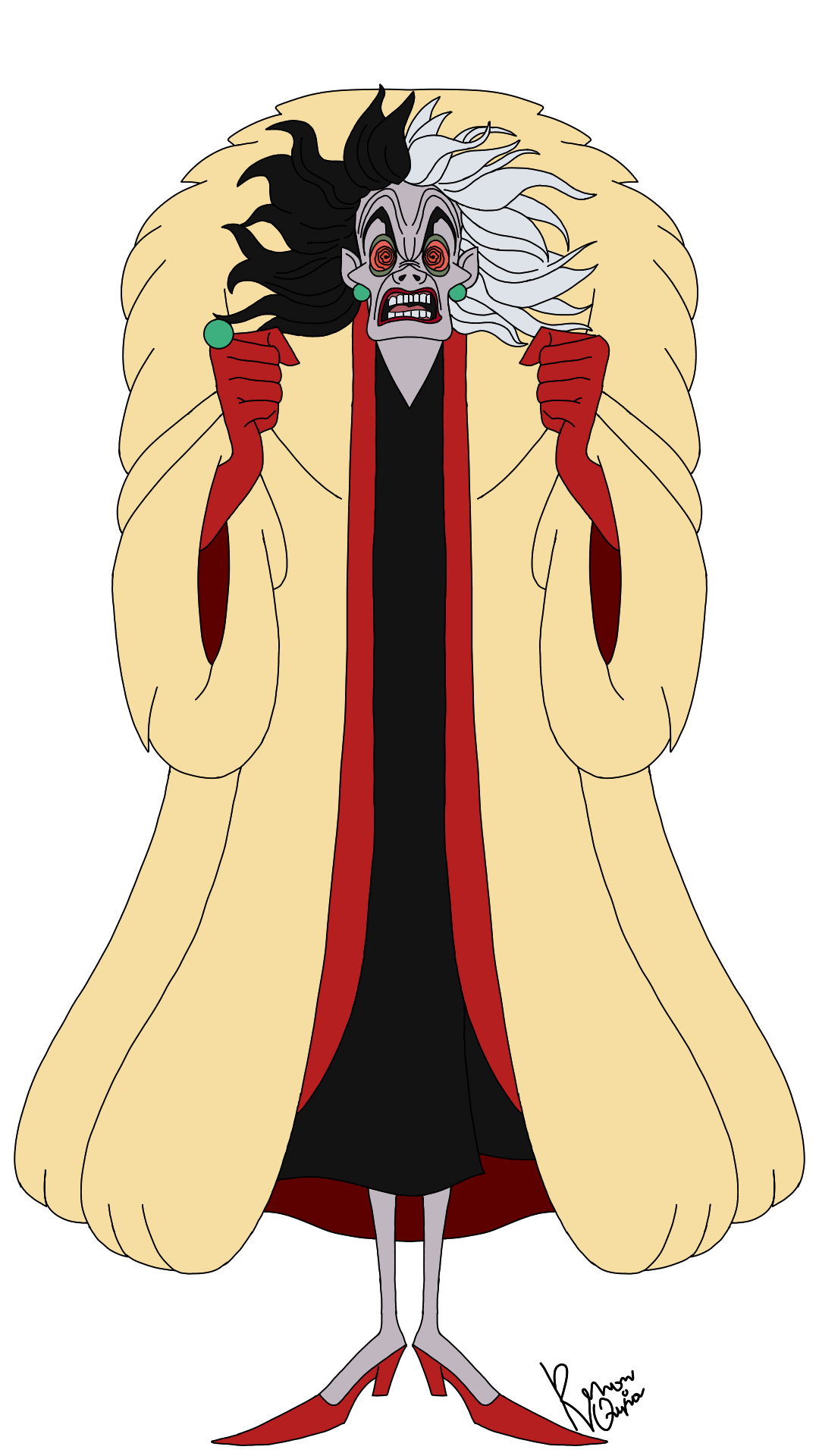 Cruella De Vil by renanquina on DeviantArt
