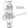 Xena - Warrior Princess Lineart