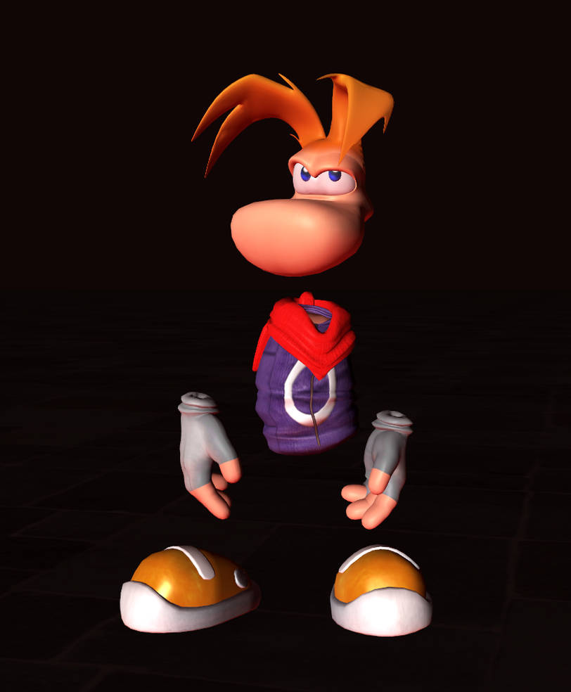 My Rayman Model by LitoPerezito on DeviantArt