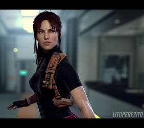 Simple Claire Redfield Render by LitoPerezito