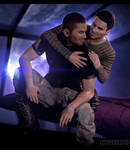 Mass Effect - Kaidan and Shepard