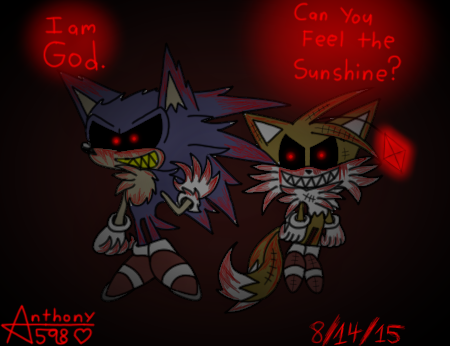 Sonic.exe vs Tails Doll (Sonic Creepypasta) by Zelrom on DeviantArt