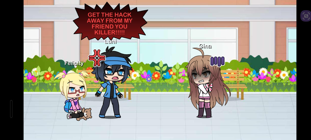 Luni Protects Felicity