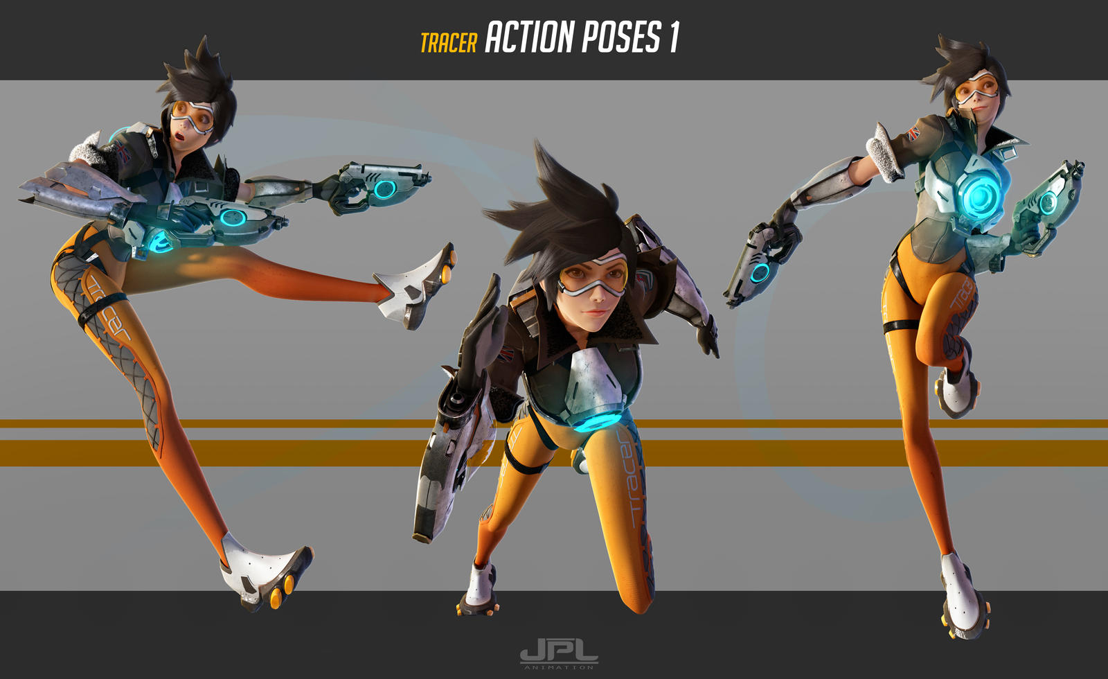 Overwatch's Tracer has a new pose