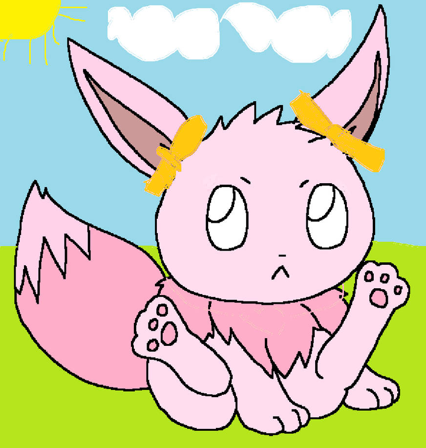 eve the Eevee by akarifan25 on DeviantArt