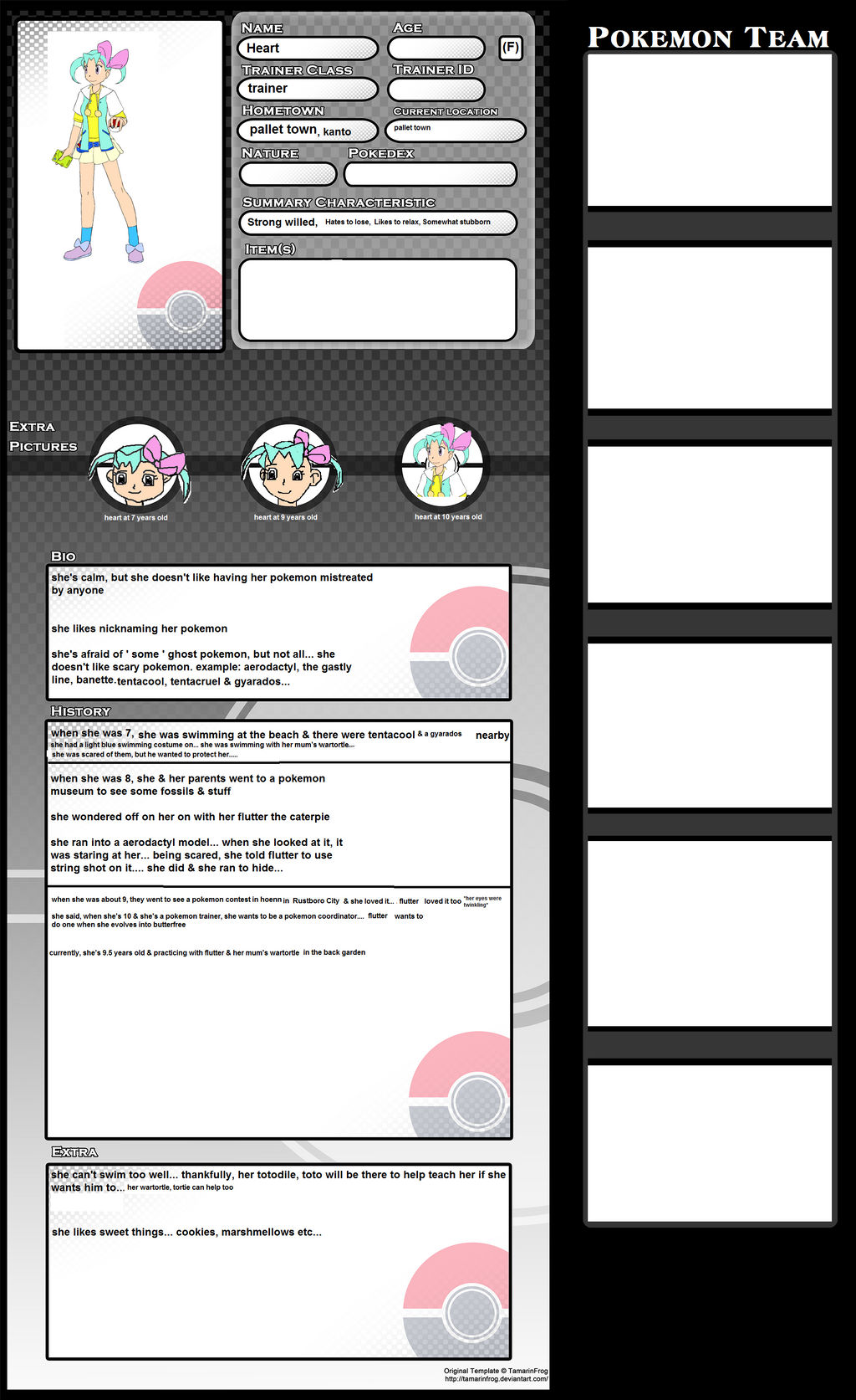 Trainer Bio Template by TamarinFrog on DeviantArt
