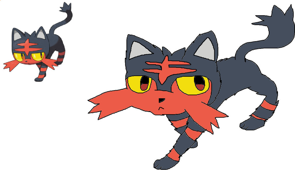 Litten Forms Litten *Swrairian form/plushie form* by akarifan25 on DeviantArt