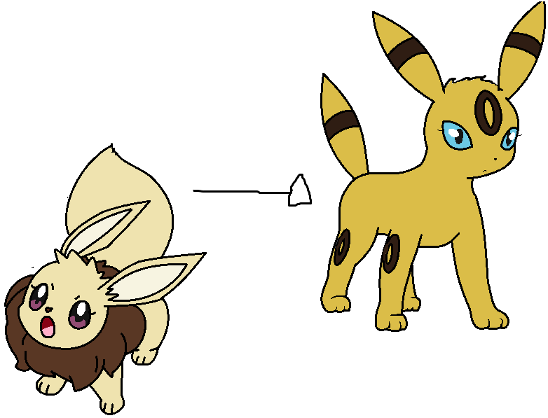 which one do i want to be - please help me choose... is it eevee - umbreon,  riolu or mew?  *edit: i am now a mew? *