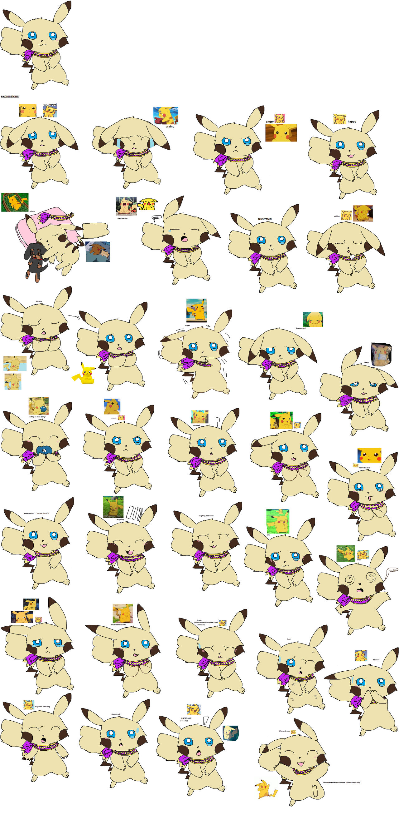 Lot The Pikachu Ref (lucky Ribbon) and q and a by akarifan25 on DeviantArt