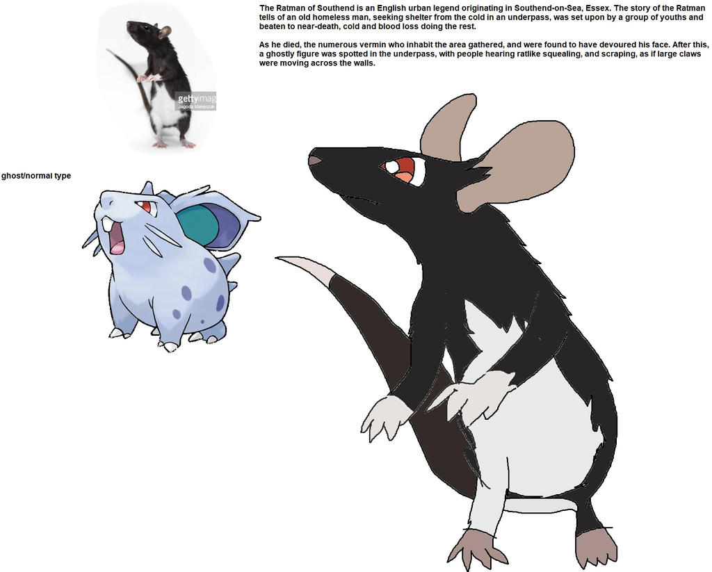 Mythic Rats ratman of southend mythical pokemon - mythiat ? by akarifan25 on DeviantArt