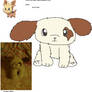 Ground Type Dog Plush Pokemon - Chiffrin