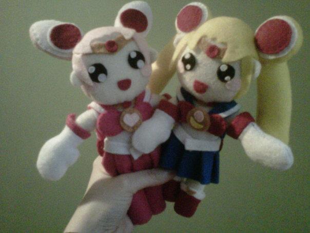 Sailor moon and Chibi moon