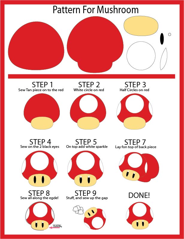 Mario Mushroom - Easier Version for G-con