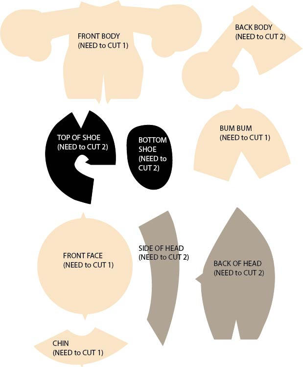 Basic Sitting Plushie Pattern by Mokulen22 on DeviantArt