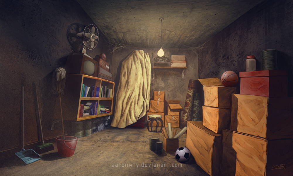 Storeroom concept art