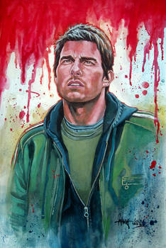 Tom Cruise - Designer gouache