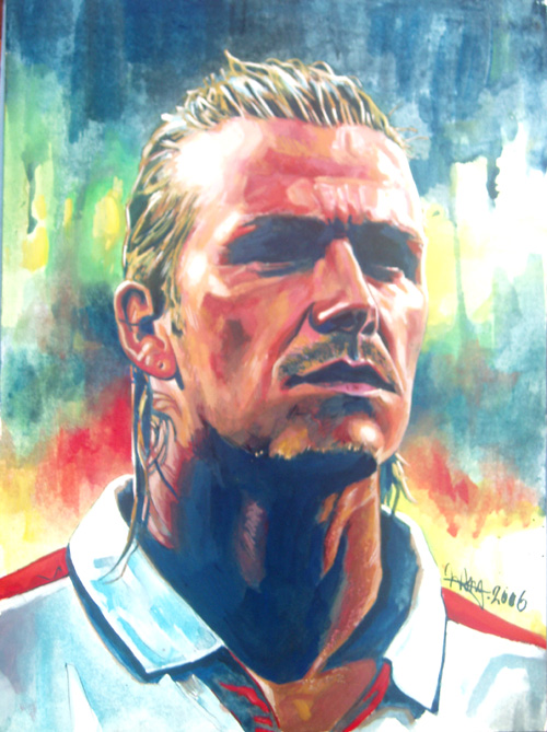 Beckham portrait