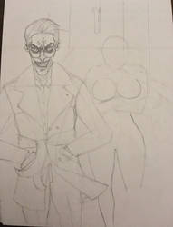 The Joker and Harley Quinn Back in Town WIP