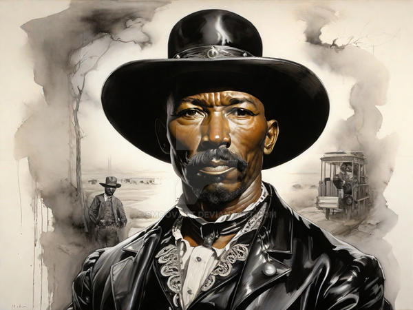Bass Reeves Vector US Marshall Bass Reeves by SmoovArt on DeviantArt