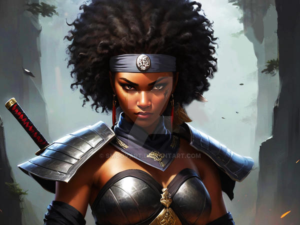 Queen of the Afro Ninja Clan