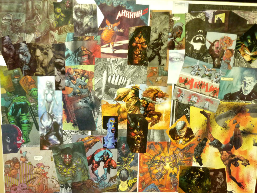 Comics collage by xilithor on DeviantArt