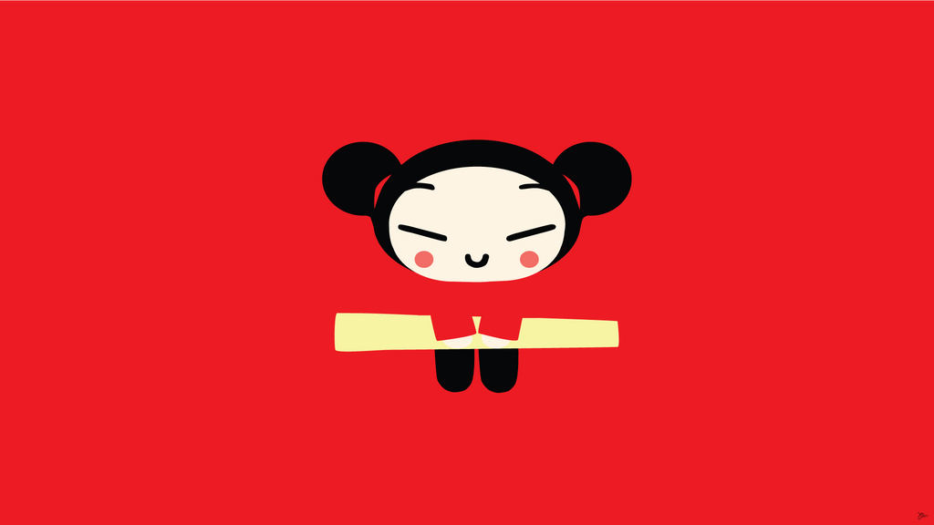 Pucca Vector Wallpaper