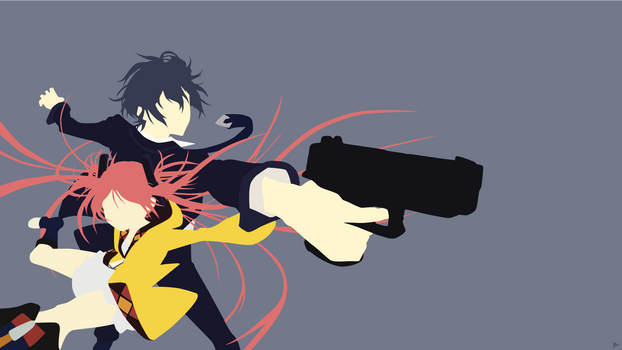 Rentaro Satomi/Enju Aihara {Black Bullet}