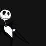 Jack Skellington Minimalist Wallpaper