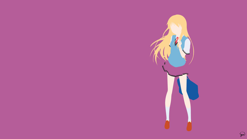 Shiina Mashiro (SNPNK) Minimalist Wallpaper