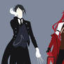 Sebastian/Grell (Kuroshitsuji) Minimalism