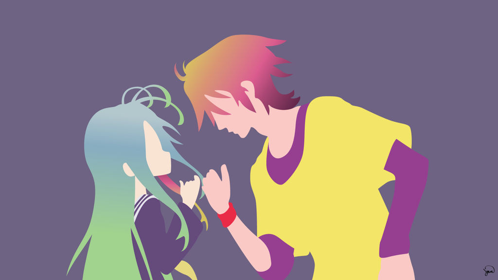 Shiro Sora No Game No Life Minimalist Wallpaper By Greenmapple17 On Deviantart Shiro Sora No Game No Life Minimalist Wallpaper By Greenmapple17 On Deviantart