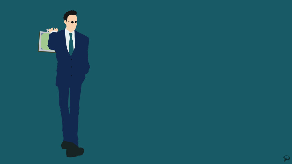 Leorio (Hunter x Hunter) Minimalist Wallpaper by greenmapple17 on