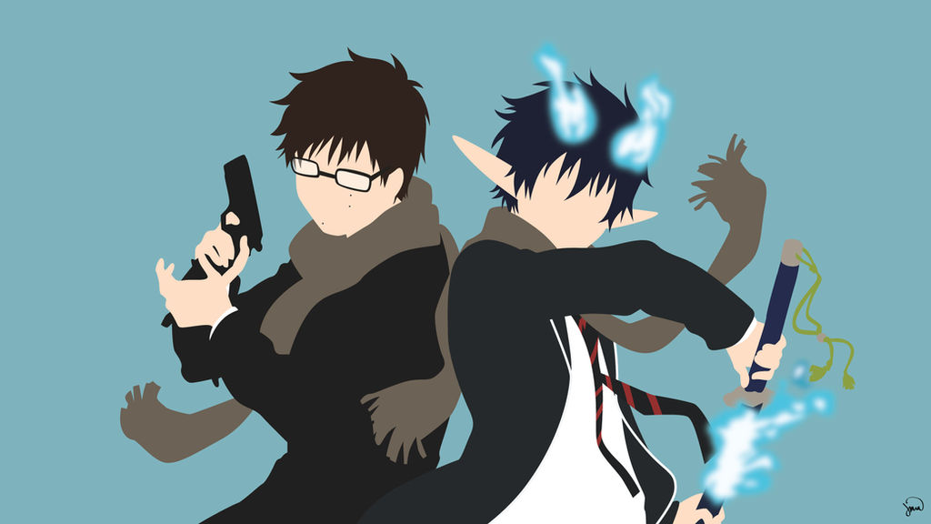 Rin/Yukio Okumura (Ao no Exorcist) Minimalism