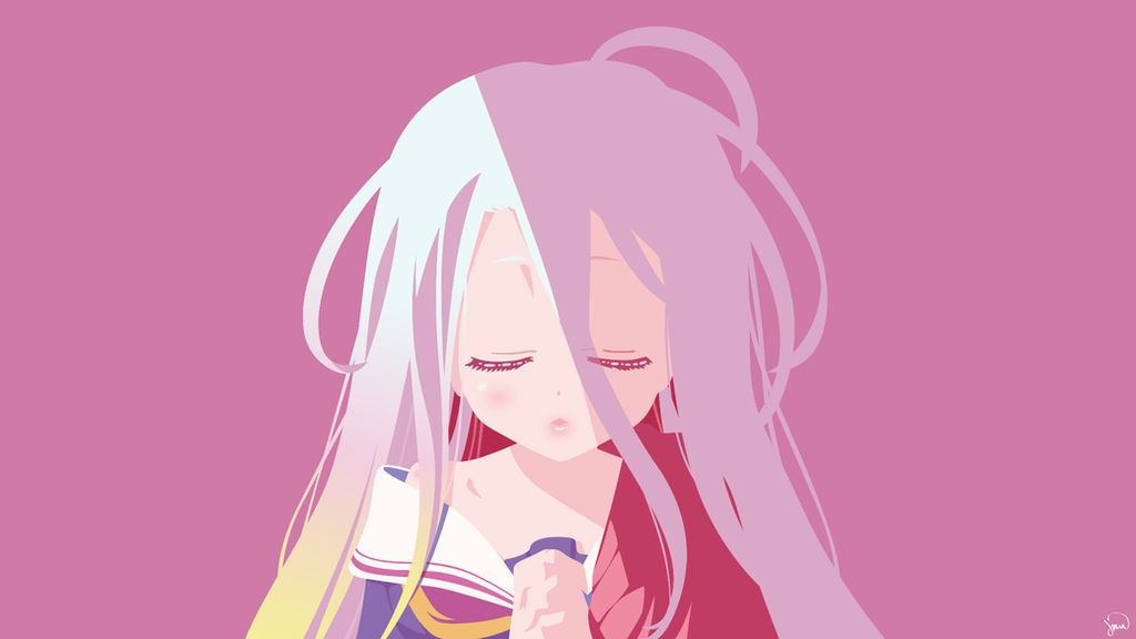 Shiro {No Game No Life} Vector by greenmapple17
