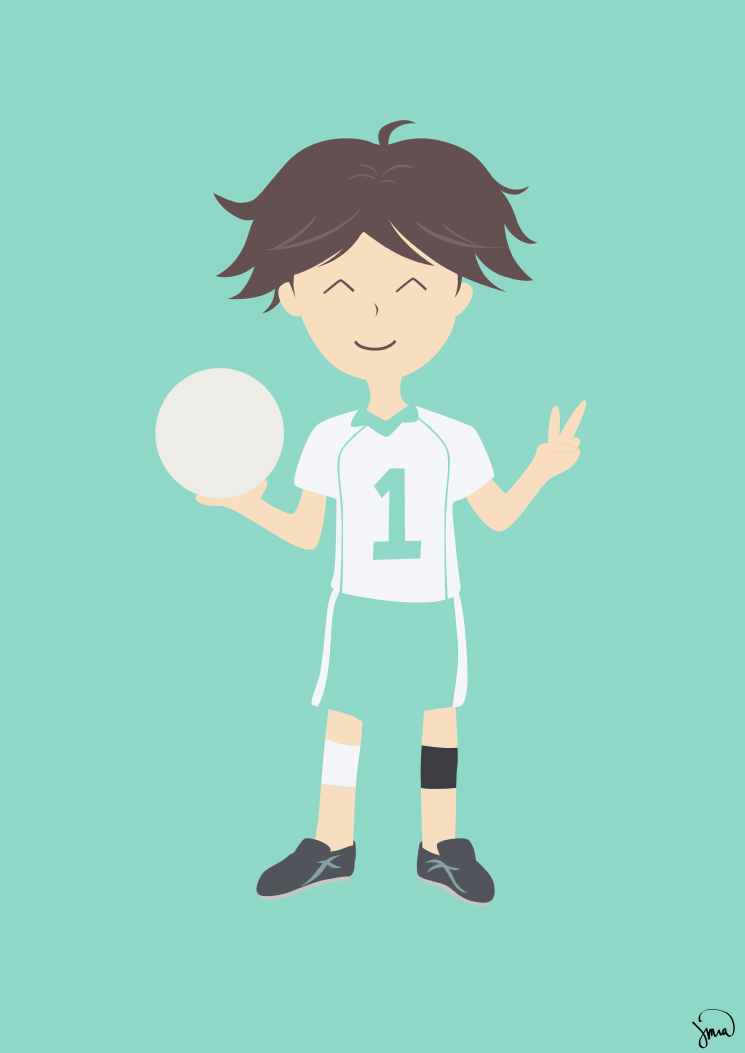 Oikawa Tooru (Poster based on my drawing)